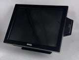 Dell ELO XM180 15" POS Touchscreen LCD Monitor, E157FPTe, with USB Card Reader