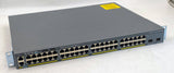 Cisco WS-C2960X-48FPD-L 48-Port Gigabit Ethernet PoE+ 2 SFP+ Network Switch