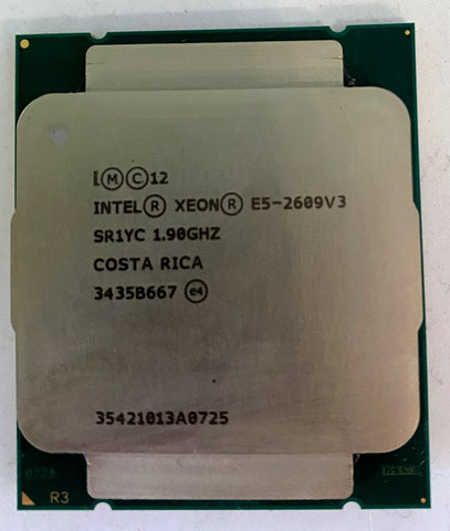 Intel Xeon Processor E5-2609v3 1.90GHz 6 Cores LGA2011-3 Socket 15MB Smart Cache