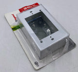 Legrand Wiremold BW35 Metal Raceway, Extra Deep Outlet Box