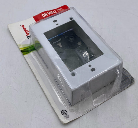 Legrand Wiremold BW35 Metal Raceway, Extra Deep Outlet Box