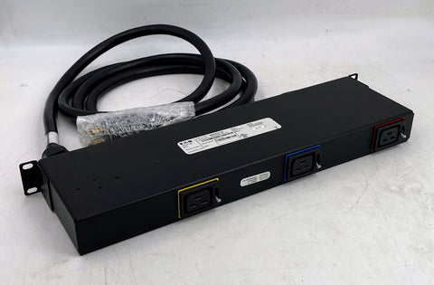 Eaton EBA332-10 Basic Rack Power Distribution Unit, 1U, 24A, 10 ft Cord
