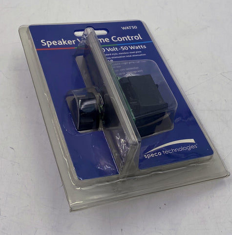 Speco Technologies WAT50 Speaker Volume Control, 50W