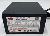 Power Co ATM-600FB Power Supply, Non-Modular, 600W