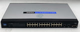 Cisco Linksys 24-Port Gigabit Switch With Webview- SRW2024