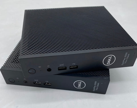 Lot of 2 Dell OptiPlex 3000 Thin Client- No SSD, No RAM, Pentium N6005 CPU,No OS