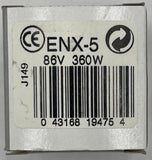 GE ENX-5 Quartzline Projector Lamp (Lot of 5)