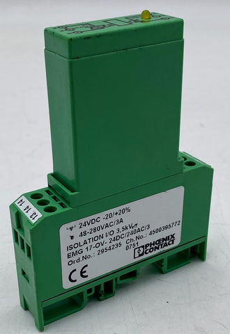 Phoenix Contact EMG 17-OV-24DC/240AC/3 Solid-State Relay