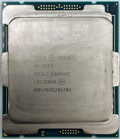 Intel Xeon W-2123 SR3LJ Quad-Core 3.6GHz 8.25MB LGA 2066 Processor