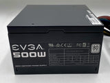 EVGA 500W 80+ Non-Modular Power Supply 100-W1-0500