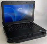 Dell Latitude 5424 Rugged Laptop- 256GB SSD, 4GB RAM, i7-8650U CPU, Win 11 Pro