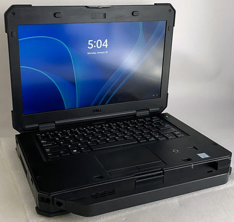 Dell Latitude 5424 Rugged Laptop- 256GB SSD, 4GB RAM, i7-8650U CPU, Win 11 Pro