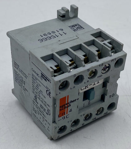 Sprecher and Schuh Contactor CA4-9C-10
