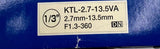 GE Security CCTV Lens KTL-2.7-13.5VA