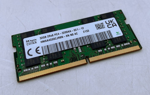 Sk Hynix HMAA4GS6CJR8N 32GB PC4-3200AA PCIe SODIMM Memory