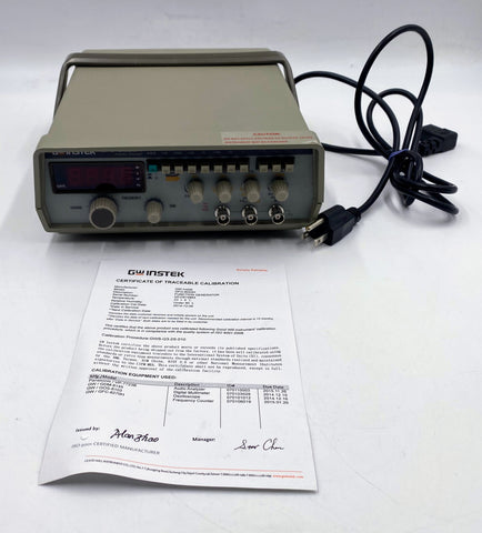 GW Instek GFG-8020H Function Generator 0.2Hz-2MHz
