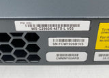 Cisco Catalyst WS-C2960X-48TS-L 48-Port Gigabit Ethernet Switch