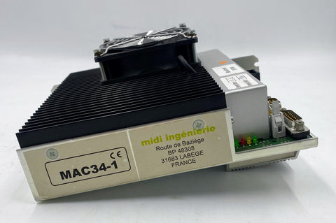 Midi Ingenierie MAC34-1 Brushless Axis Motor & RARA IRH200 Inductive Load Bank