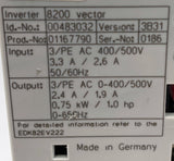 Lenze 8200 Vector Frequency Inverter Drive, E82EV751_4C040