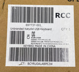 Unbranded Katydid USB Wired Keyboard, Model 697737-001
