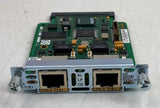 Cisco VWIC2-2MFT-T1/E1 Dual-Port Multiflex Trunk Voice/WAN Interface Card