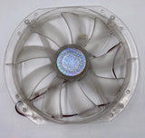 Cooler Master 230mm Red LED Transparent Fan FL9C2312MF-SRF