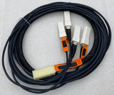 Cisco 37-1320-02 QSFP+ to 4xSFP+ Passive Copper Cable, QSFP-4SFP10G-CU3M