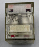 Omron MY2N Relay, DPDT, 5A, 24VAC
