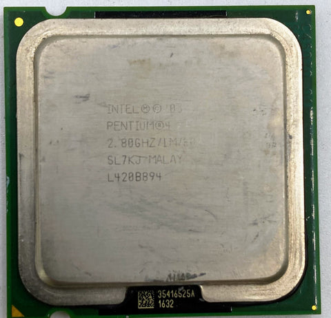 Intel Pentium 4 Processor SL7KJ 2.80GHz Single-Core Socket 775 1MB L2