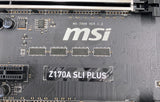 MSI Z170A SLI PLUS MS‑7998 ATX Motherboard LGA1151 DDR4 Z170
