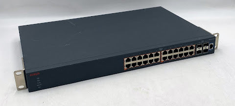 Avaya 3524GT-PWR+ AL3500A15-E6 24 Port PoE+ Network Switch