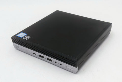 HP ProDesk 600 G3 Mini Desktop- 120GB SSD, 8GB RAM, Intel i5-7500T, Win 10 Pro