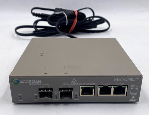 Accedian AMN-1000-TE MetroNID Network Interface Device – Buffalo ...