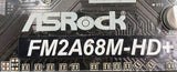 ASRock FM2A68M-HD+ Desktop MicroATX Motherboard, Socket FM2+
