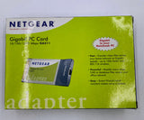 Netgear Gigabit PC Card GA511, 10/100/1000 Mbps, IEEE 802
