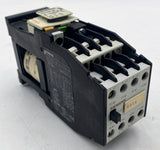 Siemens 3TF4022-0B Contactor, 20A, 600V W/ 3TX7402-3G Surge Suppressor