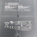 Microsoft Surface 5 1951 Bottom Case w/ Li-Ion Polymer Batteries