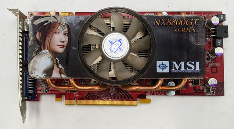 MSI NVIDIA GeForce 8800 GT 512MB PCI-E Graphics Card- NX8800GT