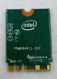 Intel 3168NGW Dual Band Wireless Card, 802.11ac, Bluetooth 4.2