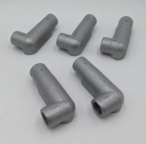 Crouse-Hinds LR27 Conduit Outlet Body, Form 7, Type LR, 3/4-Inch (Lot of 5)