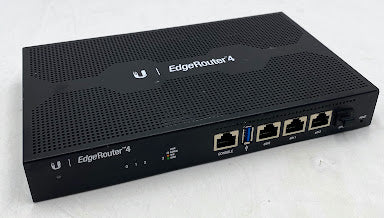 Ubiquiti EdgeRouter 4 ER-4 3-Port Gigabit Router with SFP