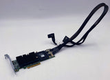 Dell VM02C PERC H710 External RAID Adapter Card & 70K80 RAID Controller Battery