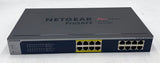 NETGEAR JGS516PE ProSafe 16-Port Gigabit PoE Plus Switch