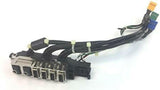 HP Elite 6000 Desktop Front I/O Panel & Cables- 510974-001 - Very Good