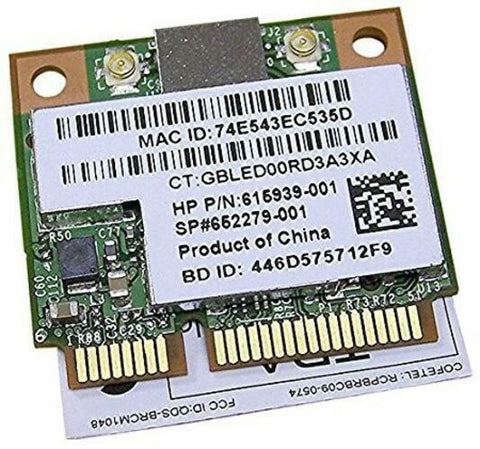 HP Desktop TouchSmart 310 Desktop Wlan Mini Card-615939-001 - Very Good