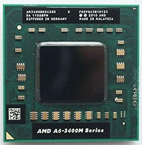 AMD A6-Series A6-3400M Laptop CPU Processor- AM3400DDX43GX - Very Good