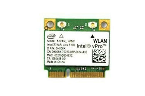 Dell Latitude 13 Laptop 512AN_HMW Mini PCI-E Wireless Card- 0H006K - Very Good