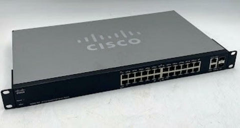 Cisco SG200-26P 26-Port Gigabit PoE Smart Switch - Very Good