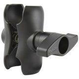 RAM Mounts 9001932 Short Length Double Socket Arm Mount- RAM-D-201U-C