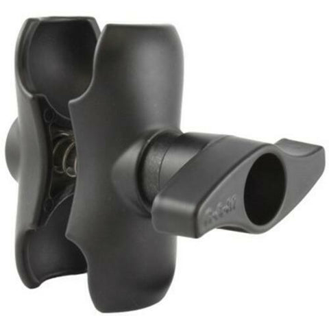 RAM Mounts 9001932 Short Length Double Socket Arm Mount- RAM-D-201U-C